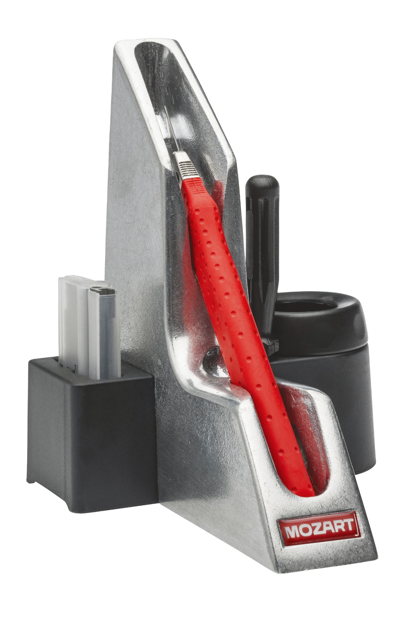 MOZART Cutting Station Set (Präzisionsmesser P1T + Workstation + 10 kurze Klingen + Schneidmatte gratis)