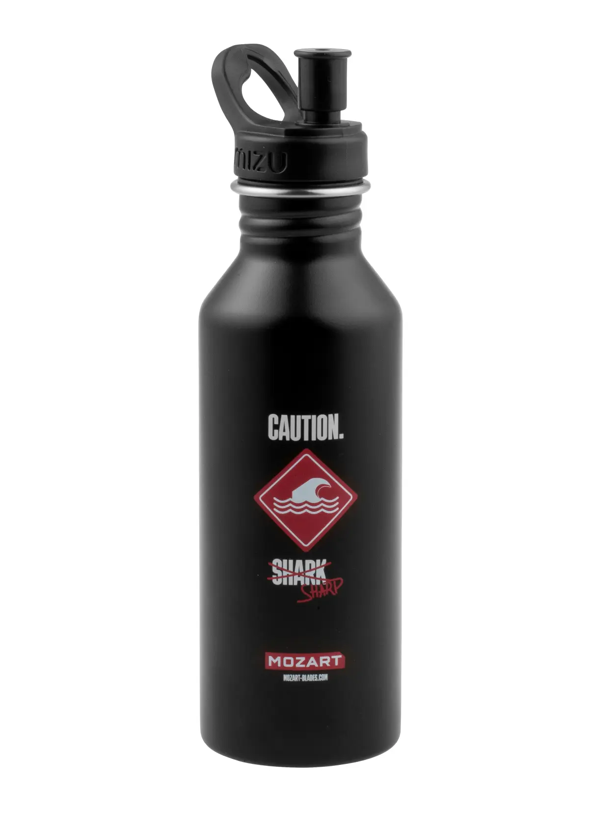 Trinkflasche Caution Sharp